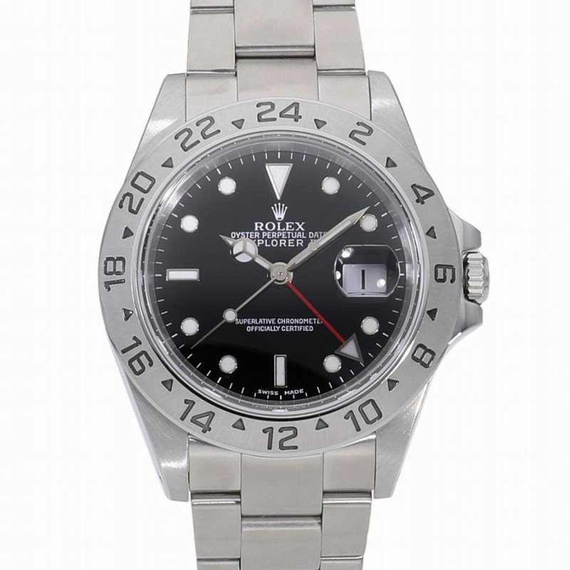 ロレックス ROLEX 16570 K番(2002年頃製造) ブラック メンズ 腕時計