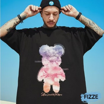 M-8XL 韓版大學t 短t 短袖 男女款大學t 班服 男生衣著 t恤 加大碼情侶裝五分袖ATD1893【Fizze】