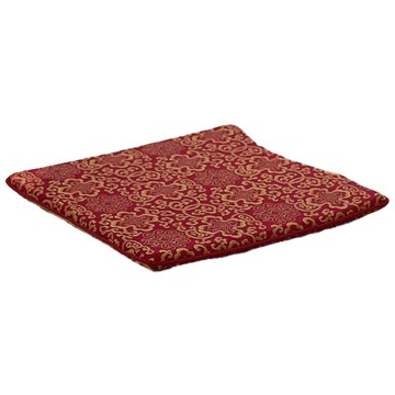JINDACHI 金大器 奢華宮廷刺繡緹花坐墊  50 x 50 x 3cm  紅色