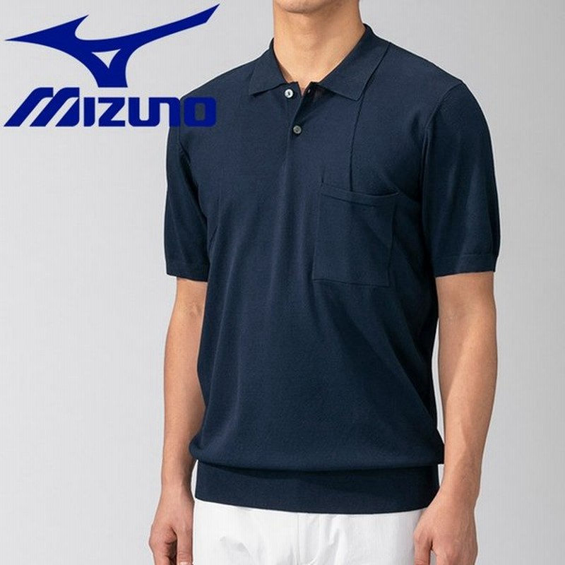 メール便対応 ミズノ ハイゲージニットポロシャツ メンズ B2ja 通販 Lineポイント最大0 5 Get Lineショッピング