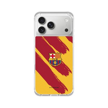 iPhone 17 Pro Max ClearX (MagSafe 兼容) 晶透白 - FC Barcelona - FCB Catalonia