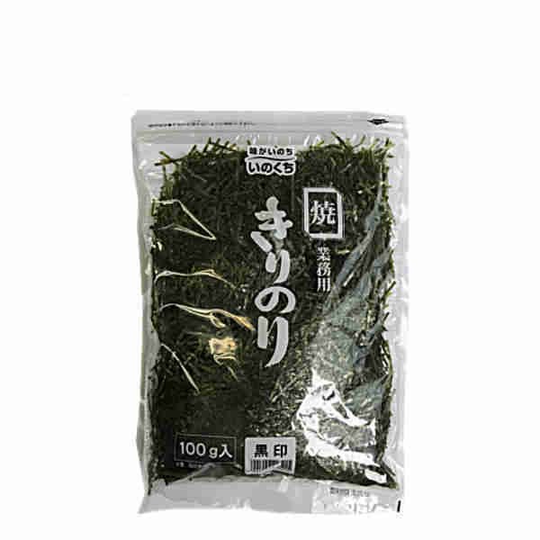 送料無料 焼きりのり 業務用黒印 いのくち 100g 15袋