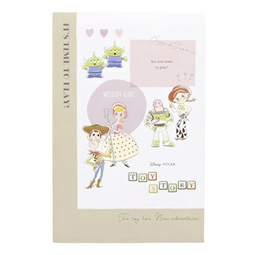 sun-star 玩具總動員返校日信封信紙組  棕色  1組