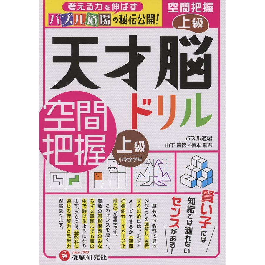 天才脳ドリル 空間把握 中級 小学全学年向け 思考力トレーニング