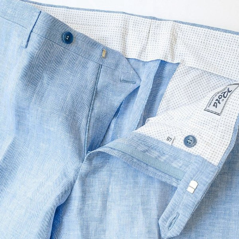 Rota ロータ パンツ リネンパンツ 麻パン リネン メンズ 紳士服 おしゃれ イタリア ブランド クラシコイタリア ブルー ライトブルー 通販 Lineポイント最大0 5 Get Lineショッピング