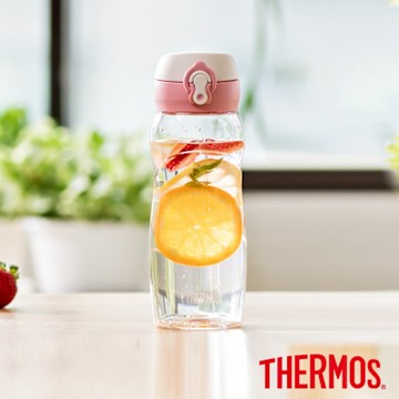 【THERMOS膳魔師】彈蓋輕水瓶500ml-粉色(TB-500-PK)