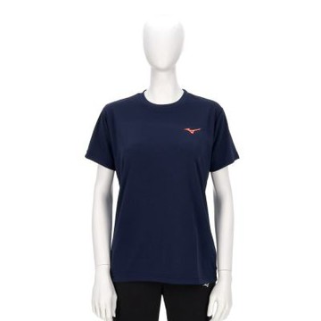 Mizuno 女款 黑色 吸汗快乾 抗紫外線 排球 上衣 短袖 V2TACG2014
