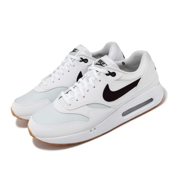 [ACS] Nike 高爾夫球鞋 Air Max 1 86 OG G 男鞋 白 黑 防潑水鞋面 皮革 抓地 運動鞋 FN0697-100