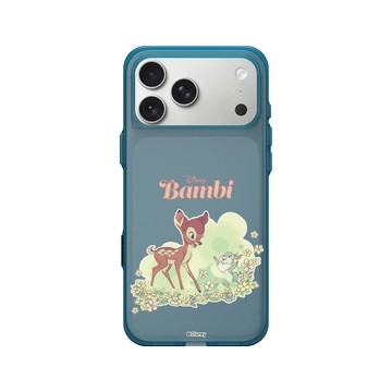 iPhone 17 Pro Max Clear (相機按鈕) 夜幕藍 - 迪士尼-經典系列 Disney Classics - 小鹿斑比與桑普