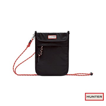 HUNTER -可收納尼龍手機包-黑色