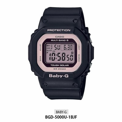 ギフト BABY-G レディース腕時計 電波ソーラー BGD-5000 CASIO