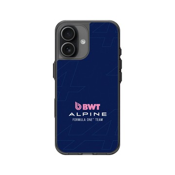 iPhone 17 Clear (相機按鈕) 酷墨灰 - Alpine - 2025 BWT Alpine Formula One Team Logo