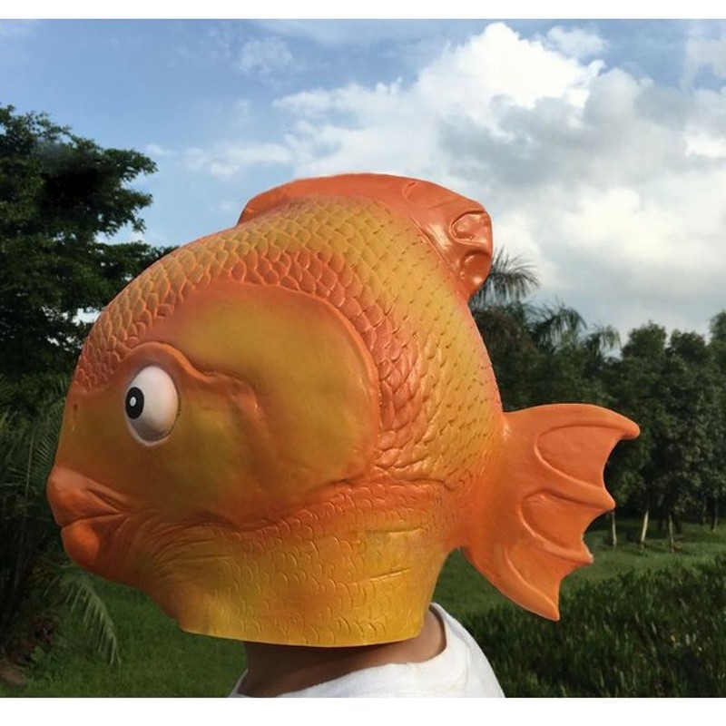 被り物 かぶりもの フルヘッドマスク 仮面 ハロウィン コスプレ お面 コスチューム 金魚 キンギョ 仮装 変装 イベント パーティー インパクト大 通販 Lineポイント最大get Lineショッピング