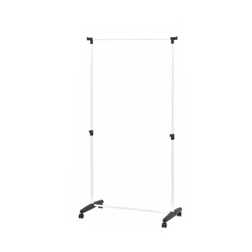 【H&R安室家】台製彩漾單桿升降曬衣架 曬衣桿 掛衣架 HG20C白色