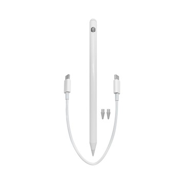 STM Stylus USB-C iPad 磁吸智能觸控筆-白