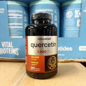 美國代購！原裝正品NatureBell Quercetin槲皮素高含量 500mg240粒