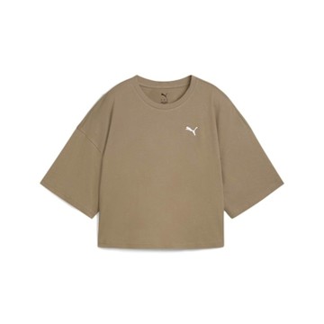 【PUMA官方旗艦】流行系列ESS寬鬆短版短袖T恤 女性 62974383