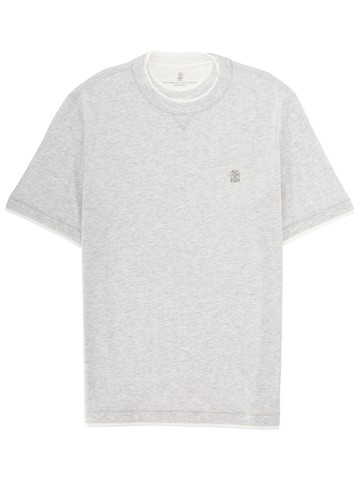 brunello cucinelli t-shirt with logo