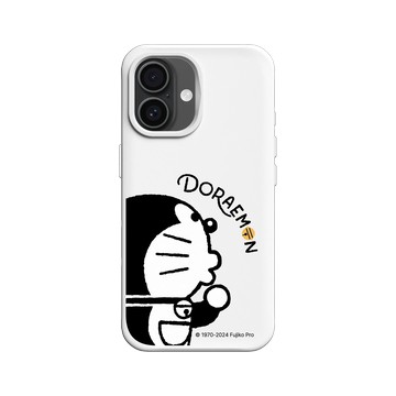 iPhone 16 SolidX 白 - 哆啦A夢 Doraemon - 哆啦A夢黑白款