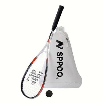 免運 附發票 快速出貨 SPPOO 壁球拍 MASSIVE 60 雙拍王初學套裝超輕大學生男女新手訓練