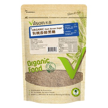 Vilson 米森有機 有機黑糖  450g  1包