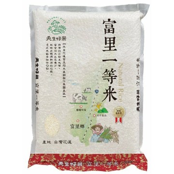 天生好米 富里一等米(3kg) [大買家]