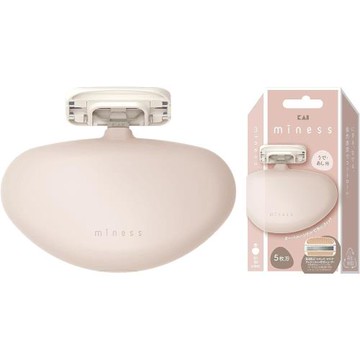 【KAI 貝印 日本製】 miness 手腳背部除毛刀 /體毛刀/ 敏感肌適用