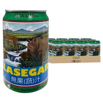 LASEGAR 橙子風味飲料 清涼水  320ml  24罐