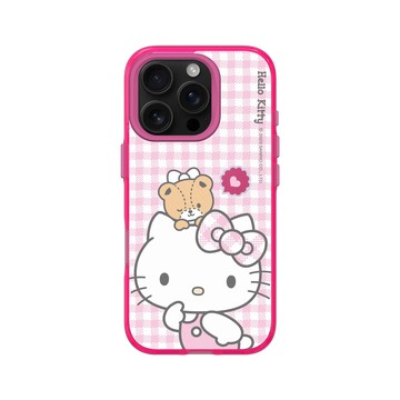 iPhone 16 Pro Clear 粉漾桃 - 三麗鷗-Hello Kitty - Hello Kitty & Tiny Chum
