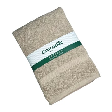 晴雲秋色素色浴巾-亞麻卡