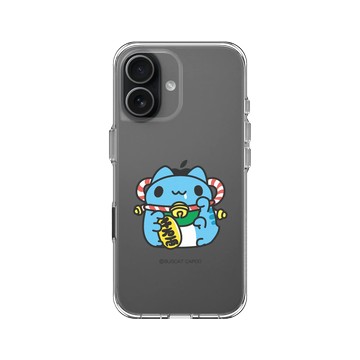 iPhone 17 Clear Case（相機按鈕） 透明 - 貓貓蟲咖波 Bugcat Capoo - 招財咖波