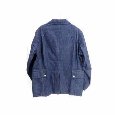 未使用 SASSAFRAS ササフラス FALL LEAF JACKET デニム