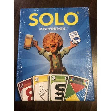 【桌遊侍】Solo 梭囉 繁體中文版 實體店面快速出貨 《免運.再送充足牌套》三不五時都能拿出來與朋友同樂 喝酒時也能玩