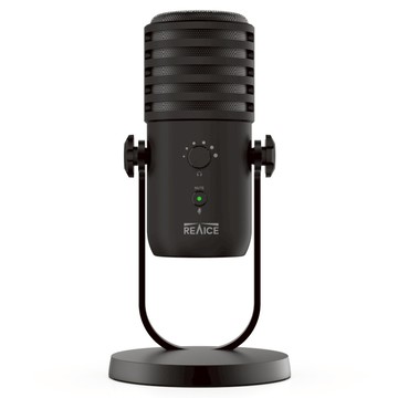 REAICE 台陞科技 4種指向電容式專業直播麥克風  黑色  RM-01