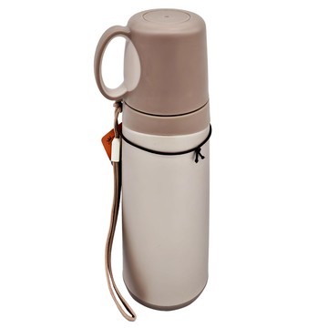 GOZENBO 御膳坊 經典漫遊保溫杯  香檳色  400ml  1個