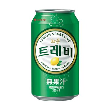 Lotte 樂天氣泡水-檸檬味(355mlx24入)