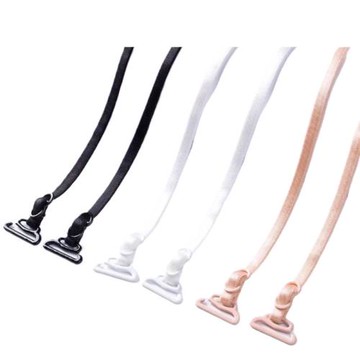 肩帶內衣可外露無痕交叉細帶防滑替換美背文胸配件女隱形性感夏季