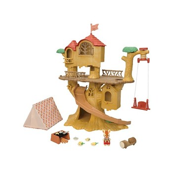 森林家族 歐版-森林探險樹屋露營禮盒組