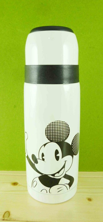 【震撼精品百貨】Micky Mouse 米奇/米妮  保溫瓶-黑白 震撼日式精品百貨