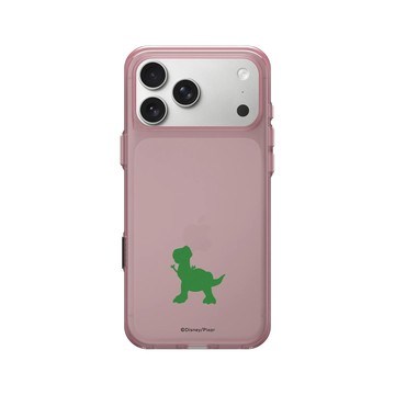 iPhone 17 Pro Max Clear (相機按鈕) 晶醺玫 - 迪士尼-玩具總動員 Toy Story - 抱抱龍剪影版