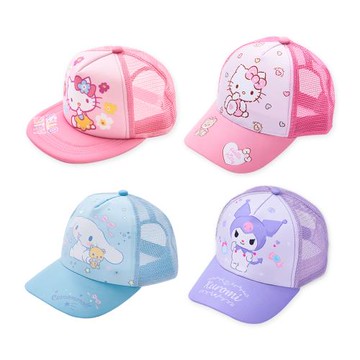 【ONEDER】三麗鷗 大耳狗 酷洛米 凱蒂貓 遮陽帽 童帽-1件