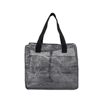 日本 3Coins 防水摺疊旅行袋(小)-黑 約30x36x20cm (JN5031)