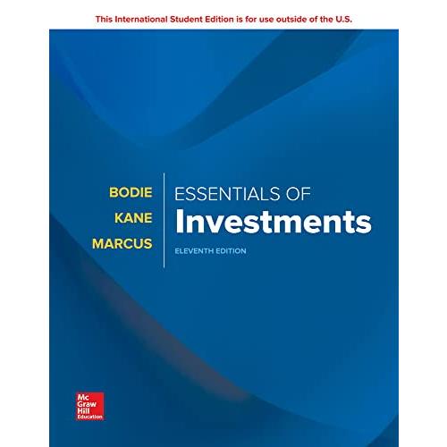 ISE Essentials of Investments