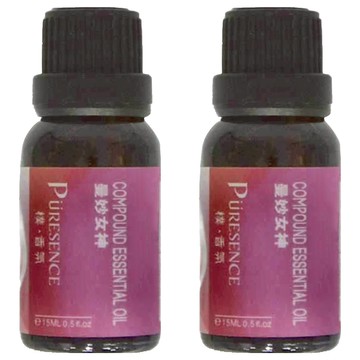 PURESENCE 樸香氛 曼妙女神複方精油  15ml  2瓶