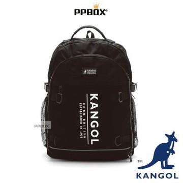 KANGOL 前開多隔層 17吋筆電後背包 包包 【66551740】