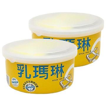 Milkmarrine 乳瑪琳 人造奶油 適用於麵包、吐司、熟飯、西點、冰淇淋及烹飪調理  170g  2罐