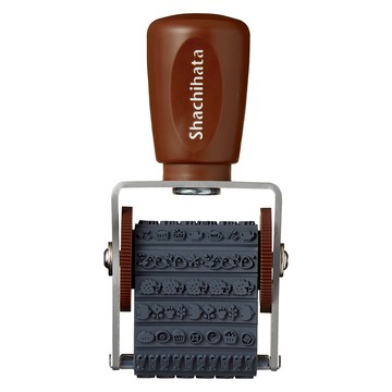 Shachihata 寫吉達 古川紙工聯名迴轉印章MY BIYORI 32 x 4.5mm C款  1個