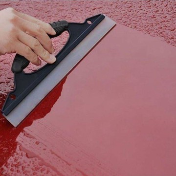 D字水刮板 硅膠刮水板 洗車驅水不傷漆面 汽車清潔刮水器玻璃刮板
