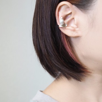 文鳥造型耳骨夾