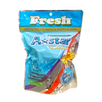 A star 亮白螺旋五星棒 維持清新口氣  薄荷  240g  1包